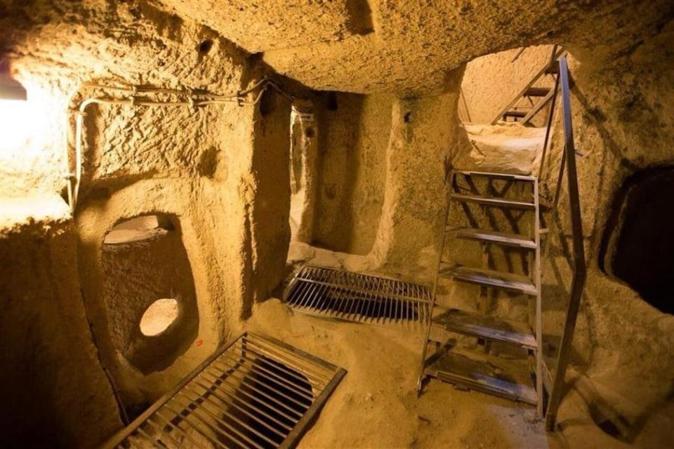 2 Days in Cappadocia: Guided Red and South Tour - Entering one of Cappadocia’s underground cities