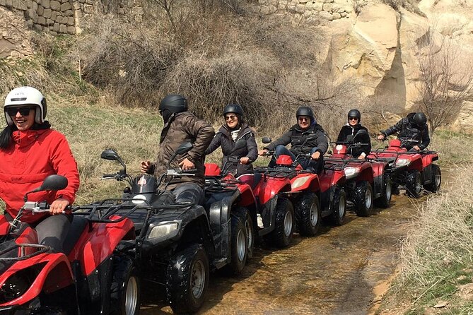 ATV Adventure Rental Ride or Tour in Cappadocia - The Three Apostles Church stop