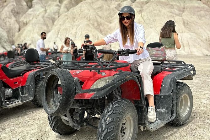 ATV Quad Bike Ride in Cappadocia at Sunset, Sunrise or Daytime - Cavusin’s abandoned rock-carved village