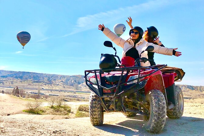Atv Quadbike tour in Cappadocia Göreme - Rose Valley, the first photo stop