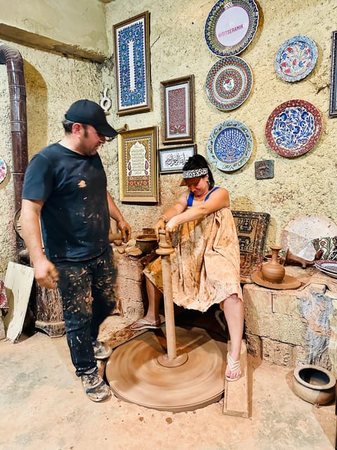 Avanos: Pottery Workshop with Clay Making Experience - The finished ceramic collection and shop