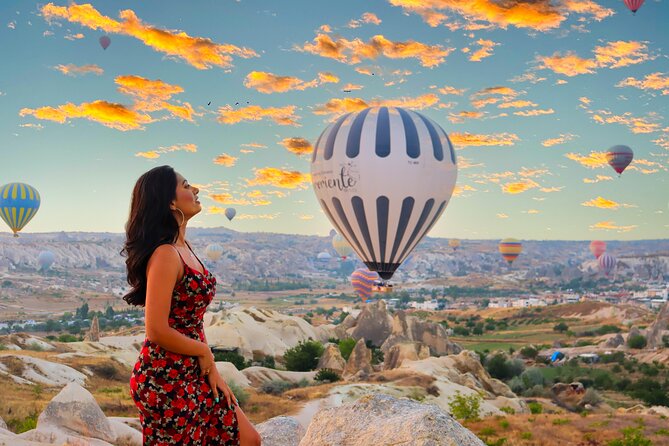 Balloons watching Tour w/ PickUp, Breakfast - Why watching from the ground works in Cappadocia