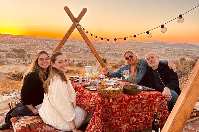 Barbecue Picnic in the valley (Sunset Time) - A Private Dinner Above Goreme