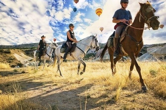 Best Sunrise Horse Riding Tour in Cappadocia - Min.2 pax. - Riding through Gulludere Vadisi