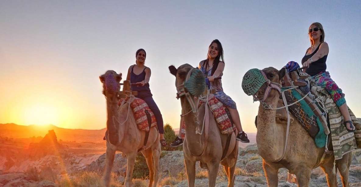 Camel ride in Cappadocia - Ninety minutes among fairy chimneys and cave houses