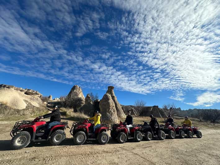 Cappadocia: ATV Adventure Tour with Transfer - White Valley, Göreme, and short scenic breaks