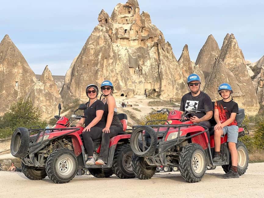 Cappadocia ATV Tour Adventure - Rose and Red Valley panorama stops