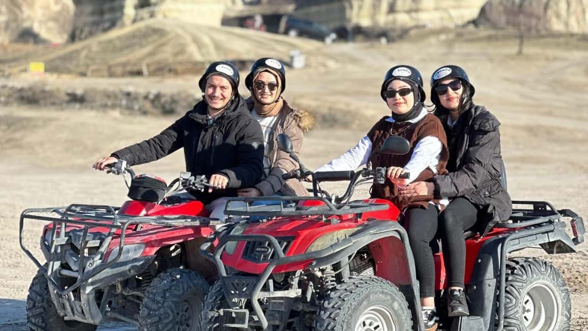 Cappadocia ATV Tour Adventure - White Valley and the longer two-hour route