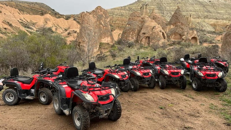 Cappadocia Atv Tour : Full Extremly Atv Tour (Private Route) - Starting among the Three Graces near Urgup