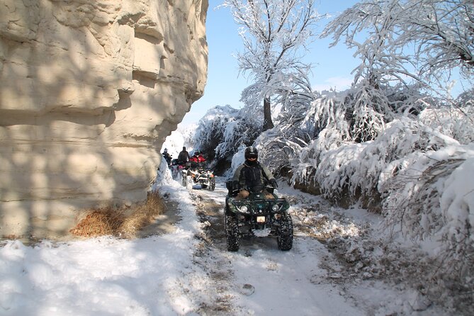 Cappadocia ATV Tour / Quad-Bike Safari / Sunset or Day time - A 15-minute look at Cavusin