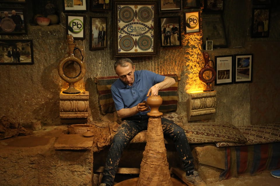 Cappadocia: Authentic Pottery Workshop Experience - Drinks, conversation, and the family setting