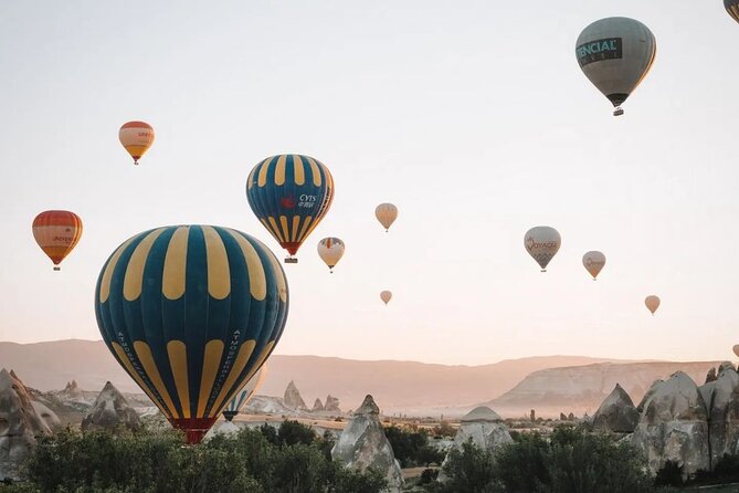 Cappadocia Balloon Tour (Goreme) - Rose Valley at first light