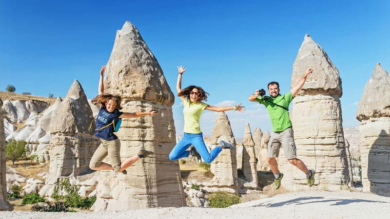 Cappadocia: Best of Red and Green Small Group Guided Tour - Uchisar Castle from the outside