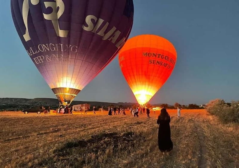 Cappadocia: Cat/Ihlara Valley Sunrise Hot Air Balloon Ride - The preflight briefing and basket