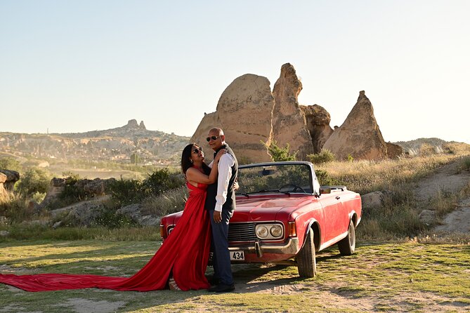 Cappadocia Classic Car Sunset or sunrise - Sunrise or sunset: choosing the right mood
