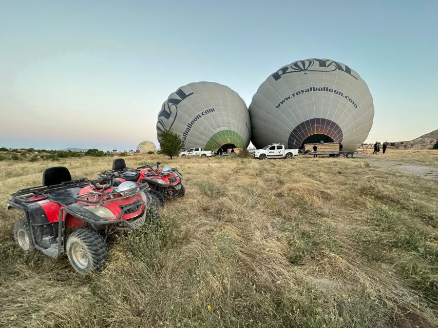 Cappadocia Göreme Quadbike Tour ( ATV tour ) - Rose Valley gives the tour its softest colors