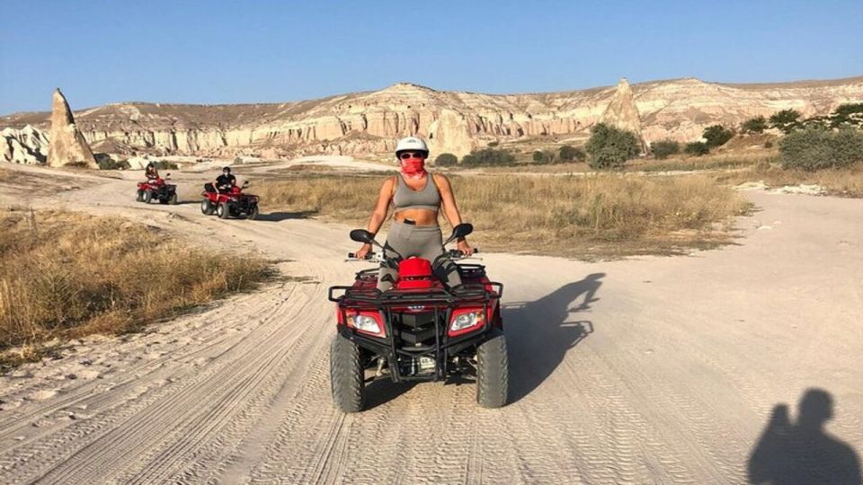 Cappadocia: Guided ATV Tour with Sunrise Option - From hotel lobby to the quad base