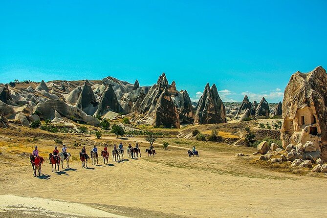 Cappadocia Horseback Riding Tour with Hotel Pickup & Helmet - Hallacdere Monastery adds a historic stop