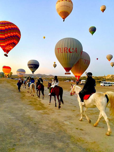 Cappadocia: Horseback Tour with Sunrise and Sunset Options - Meeting the horse and getting ready