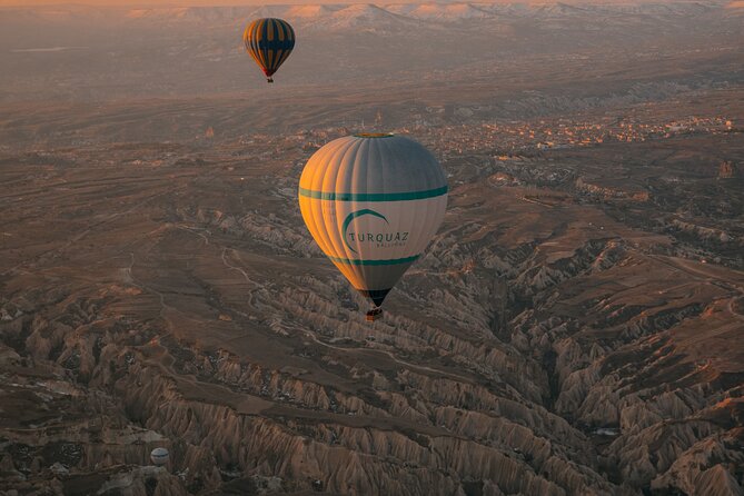 Cappadocia Hot Air Balloon Ride/ Turquaz Balloons - The sunrise flight between Göreme’s valleys