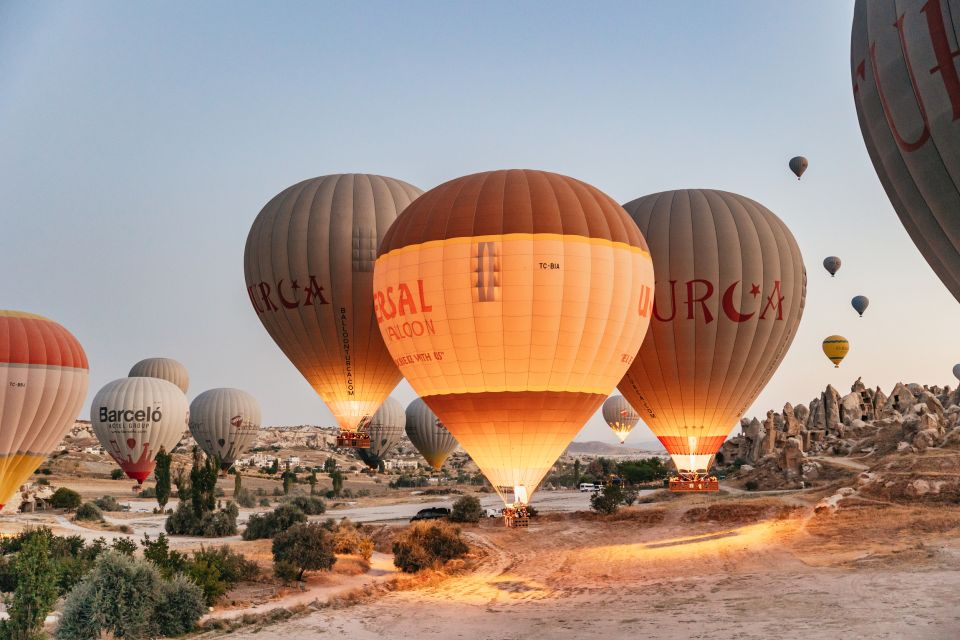 Cappadocia: Hot Air Balloon Trip in Goreme with Breakfast - The landing and the small celebration