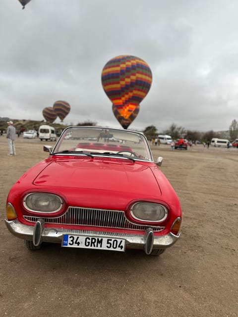 Cappadocia: Hot Air Balloon Watching Tour with Classic Car - What the private car arrangement really gives you