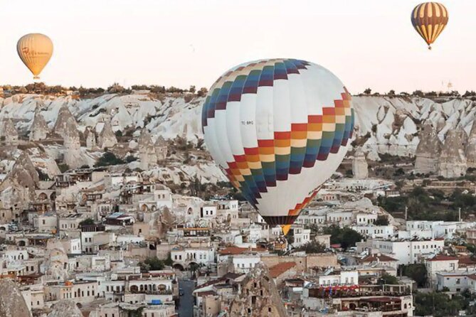 Cappadocia Hot Air Balloon with Pickup, Breakfast & Champagne - One hour above Cappadocia’s fairy chimneys