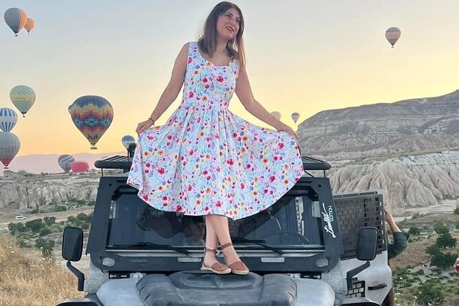 Cappadocia Jeep Safari – 2-Hour Sunrise or Sunset Adventure - Red Valley brings the strongest sunset color