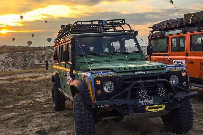 Cappadocia: Jeep Safari - Pickup, vehicle and group size