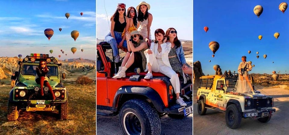 Cappadocia: Jeep Safari Tour with Sunrise or Sunset Option - What the 4x4 ride feels like