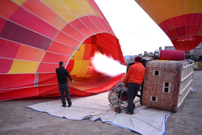 Cappadocia Jeep Safari with Hot Air Balloon Watch at Sunrise - Aydin Kiragan Tepesi and the biggest balloon panorama