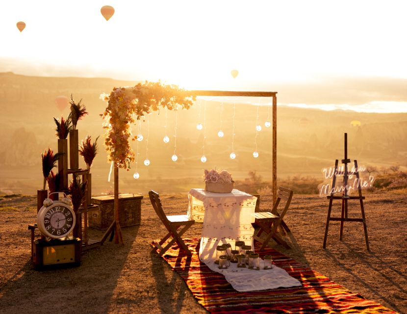 Cappadocia: Love Valley Proposal Service with Transfers - What $354 Means for Two People
