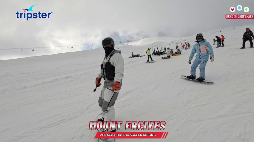 Cappadocia: Mount Erciyes Skiing Tour with Instuctor - Five hours on the mountain, with time to find your level