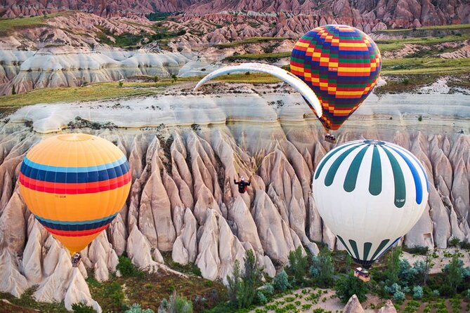 Cappadocia Paragliding Experience By Local Expert Pilots - A mountain launch with a view of Cappadocia