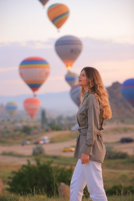 Cappadocia Photo Shoot with Flying Dress Option in Goreme - Key points at a glance
