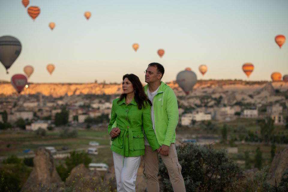 Cappadocia Photo Shoot with Flying Dress Option in Goreme - Flying dress and retro car extras