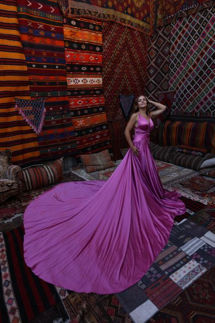 Cappadocia: Photo Shooting With Flying Dress & Carpet House - What the price includes at $89