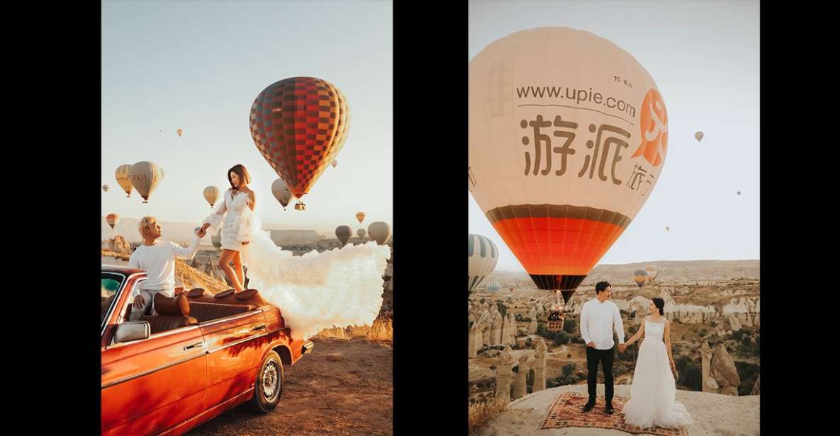 Cappadocia: PhotoShoot with Balloons. Flying Dress included. - Key points to know before booking