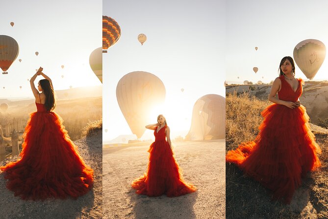 Cappadocia Photoshooting with Flying Dress - How the Two-Hour Private Format Works