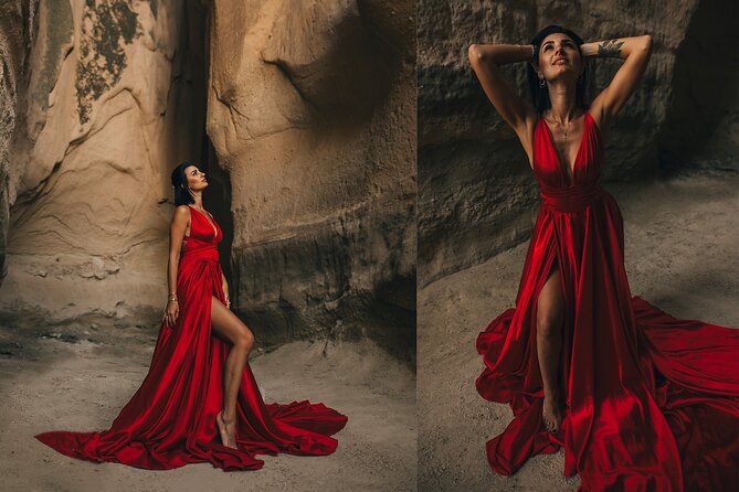 Cappadocia Photoshooting with Flying Dress - What the Early Start and Weather Mean