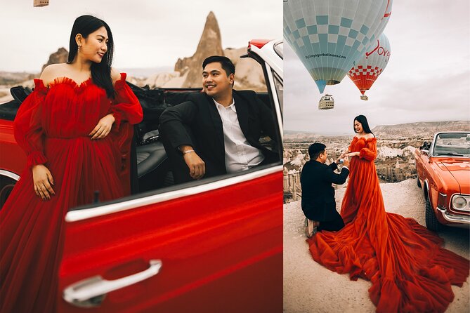 Cappadocia Photoshooting with Flying Dress - Who Will Get the Most From This Shoot?