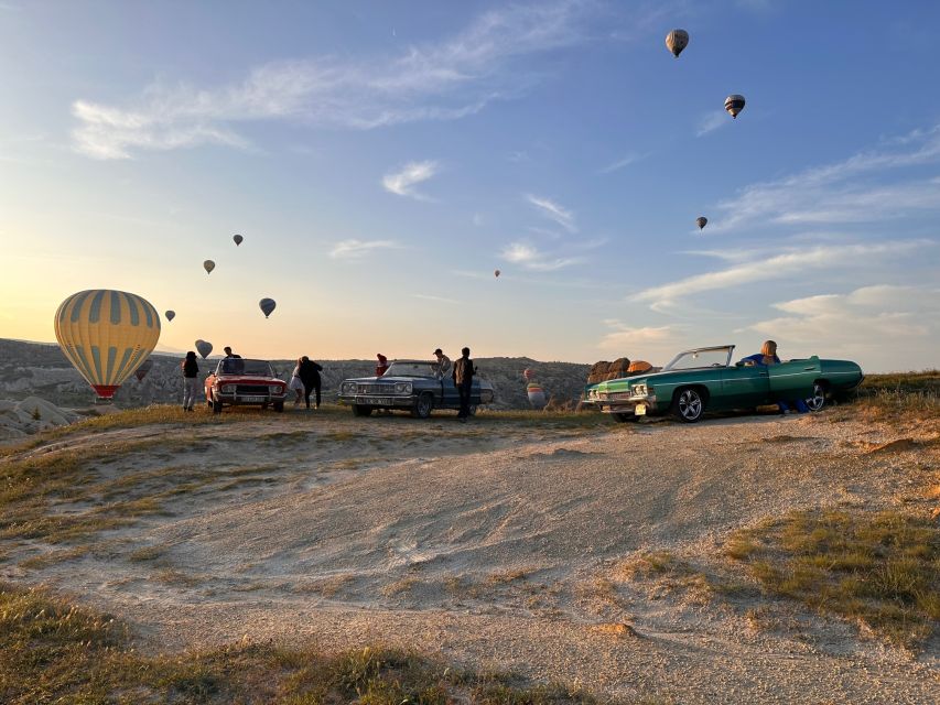 Cappadocia: Private Classic Car Trip with Photoshoot Option - Sunrise is the best choice for balloon photos