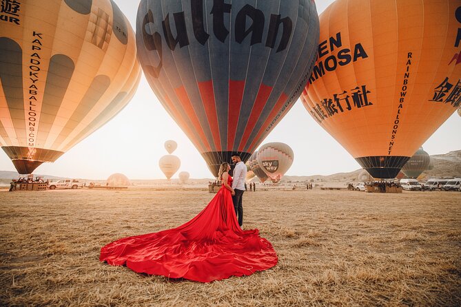Cappadocia Private Flying Dress & Hot Air Balloon Photoshoot - Who will get the most from this experience