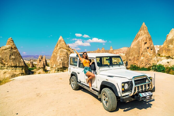 Cappadocia Private Jeep Safari Tour with Hotel Pickup & Champagne - Rose Valley gives you the best look at the rock formations