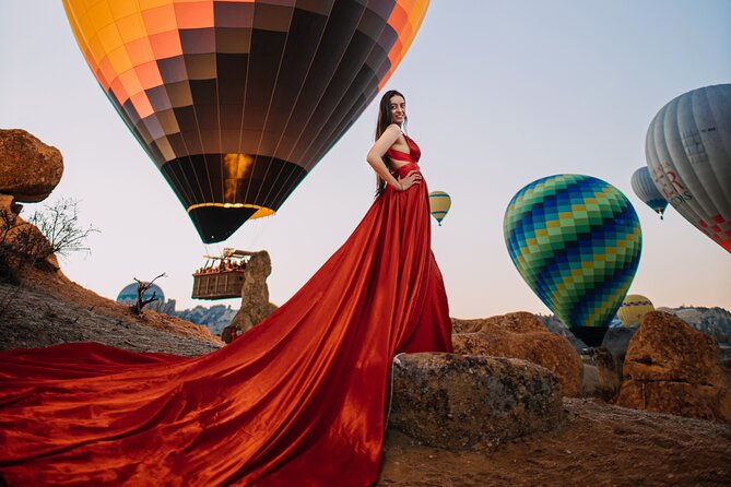 Cappadocia Private Photo Shoot Experience with Hotel Pickup - Love Valley: the first big rock backdrop