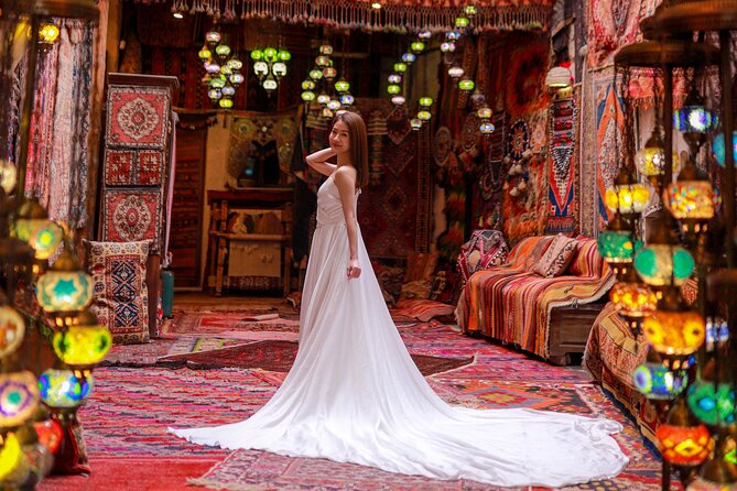 Cappadocia Private Photo Shoot with Flying Dress & Hotel Pickup - What the flying dress adds to the pictures