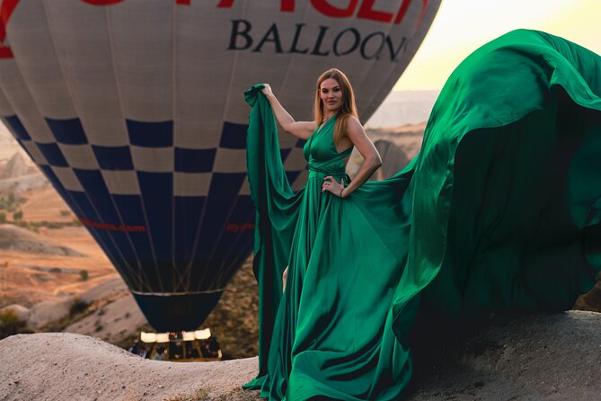 Cappadocia Private Photo Shoot with Flying Dress & Hotel Pickup - The photo package, from camera to edited files