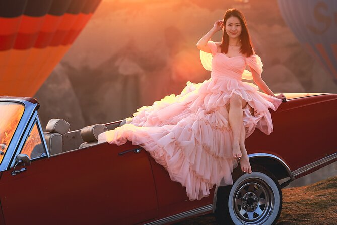 Cappadocia Private Photo Shoot with Flying Dress & Vintage Car - What is not included