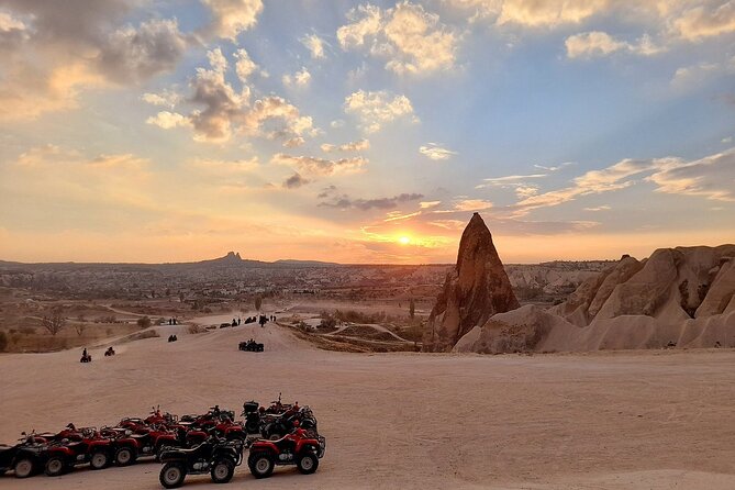 Cappadocia Quad (ATV) Safari Tour with Hotel Pickup & Helmet - Goreme views and returning to the meeting point