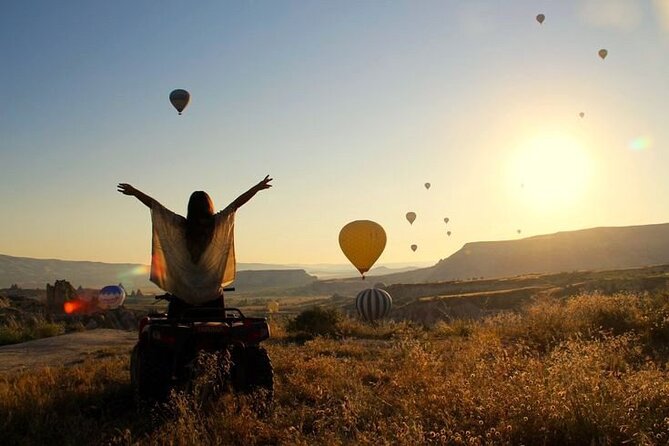 Cappadocia: Quad Bike-ATV Tour/wGuided+Transportation(3 Valleys) - Red Valley and the final ride to Sunset Point